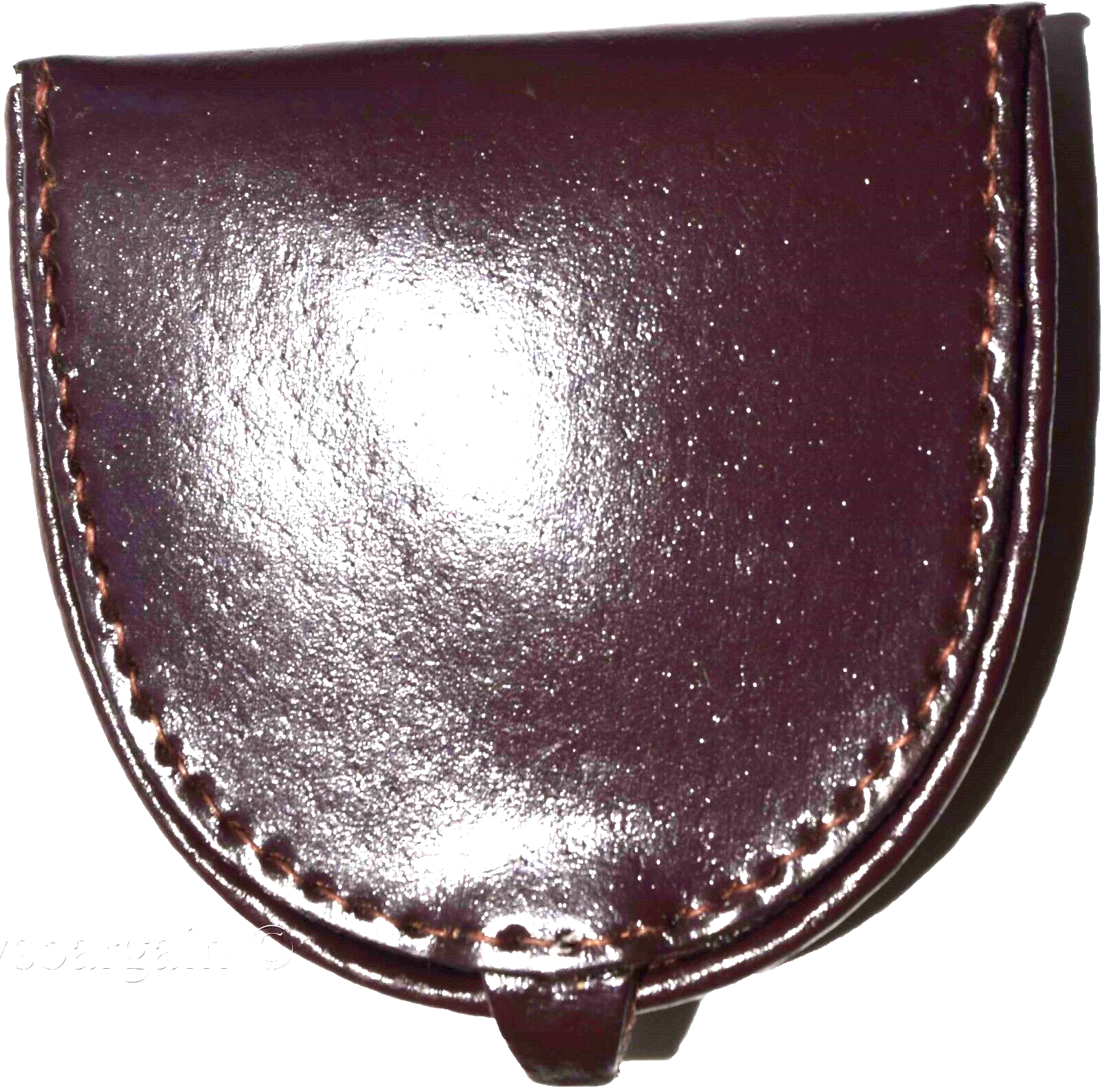 Lot of 6 New Burgundy Leather change purse, Coin case, Coin holder, change case - Image 10