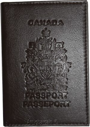 Lot of 6. New Canadian Leather passport cover. Wallet. Canada Passport case. BN - Image 8