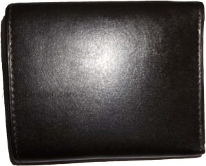 Man’s wallet Trifold Leather transparent window 6 card 2 bill slots New wallet - Image 6