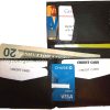 Man’s wallet leather bifold Trifold wallet 7 card spaces ID case new wallet