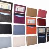 Men and women's leather business card id credit card case 30 plus card holder NW