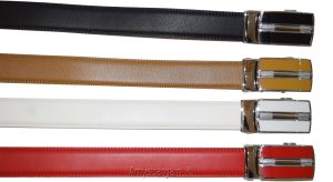 Men's Belt Auto-lock Type, dress belt easy adjust men's belt track bucke up 50" - Image 12