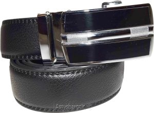 Men's Belt Auto-lock Type, dress belt easy adjust men's belt track bucke up 50" - Image 8