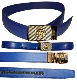 Men's Belt Auto-lock belt dress belt easy adjust men's belt track bucke 34-50" - Image 11