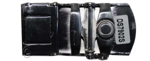 Men's Belt Buckle Auto sliding Self locking ratcheting track line silver buckle - Image 8
