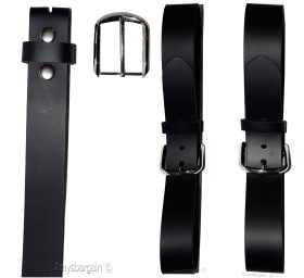 Men's Belt length X Large Solid Leather Belt Men's Black Strong Leather Belt BN