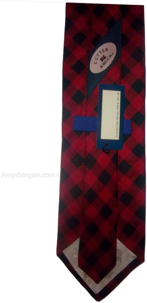 Men's Christmas/Santa Tie Cutter and Buck Designer Silk Tie Neck wear Gift item - Image 6