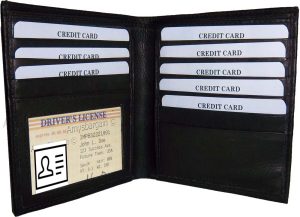 Men's Hipster man’s leather wallet men's Bifold wallet men's bill fold wallet BN - Image 8