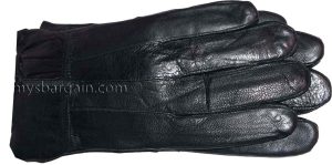 Men's Leather Gloves Zip up Men's Gloves Winter Gloves lined warm Gloves brn new - Image 5