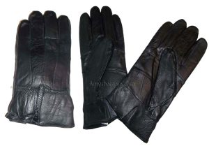 Men's Leather Gloves Zip up Men's Gloves Winter Gloves lined warm Gloves brn new - Image 9