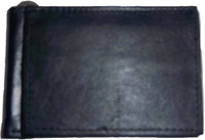 Men's Leather Wallet Money Clip 5 Card Holder ID Window billfold clip new bifold - Image 11