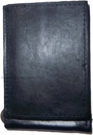 Men's Leather Wallet Money Clip 5 Card Holder ID Window billfold clip new bifold - Image 10