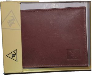 Men's Leather Wallet YL billfold pockets card slots genuine leather wallet new - Image 13