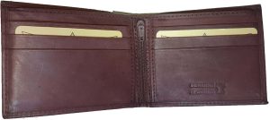 Men's Leather Wallet YL billfold pockets card slots genuine leather wallet new - Image 14