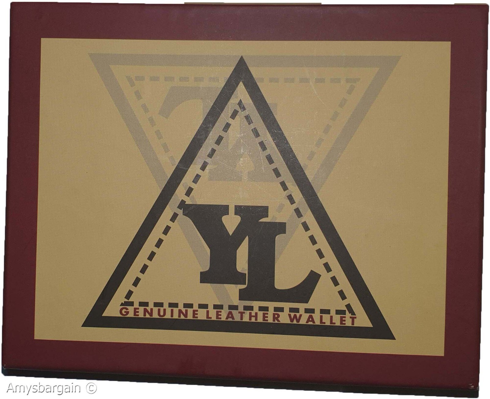 Men's Leather Wallet YL billfold pockets card slots genuine leather wallet new - Image 3