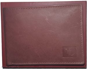 Men's Leather Wallet YL billfold pockets card slots genuine leather wallet new - Image 4