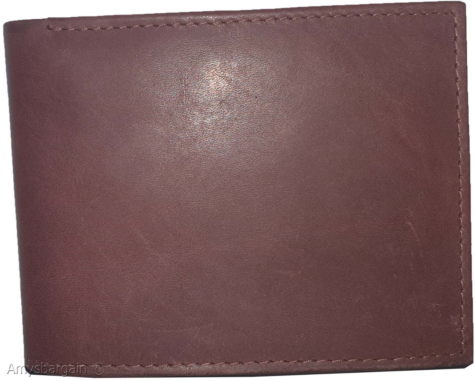 Men's Leather Wallet YL billfold pockets card slots genuine leather wallet new - Image 6