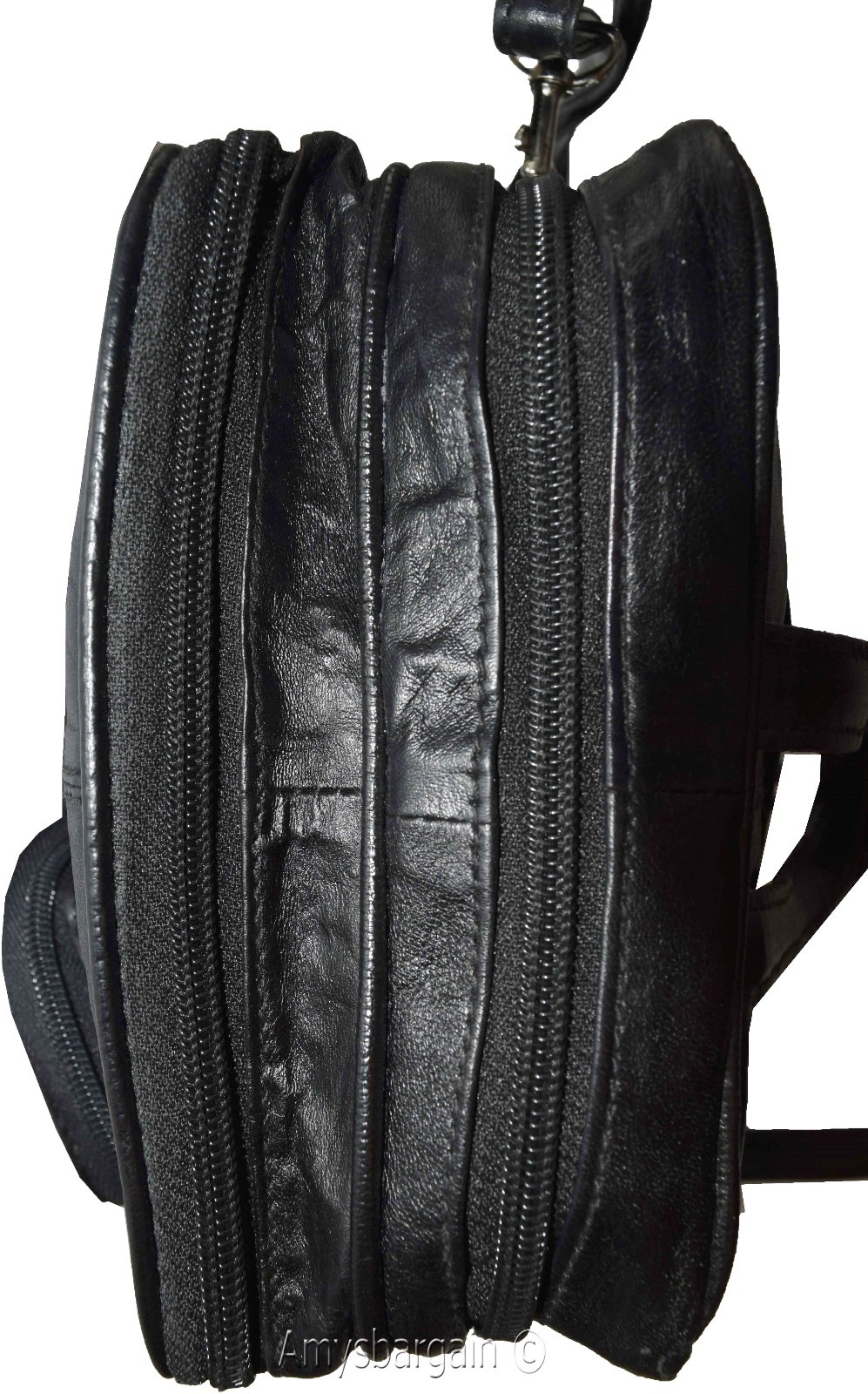 Men’s Leather bag, Shoulder bag, Black handbag Unbranded leather bag Brand New - Image 8