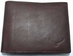 Men's RFID brown wallet bifold genuine leather protect IDs credit cards brd new. - Image 13