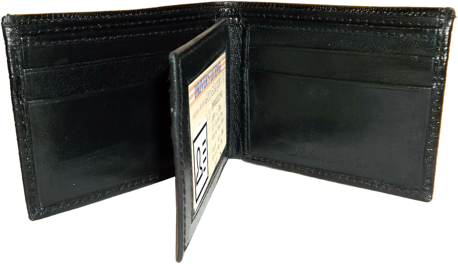 Men's Wallet Lizard skin printed Leather man's Bifold wallet 2 Bill slot ID card - Image 8