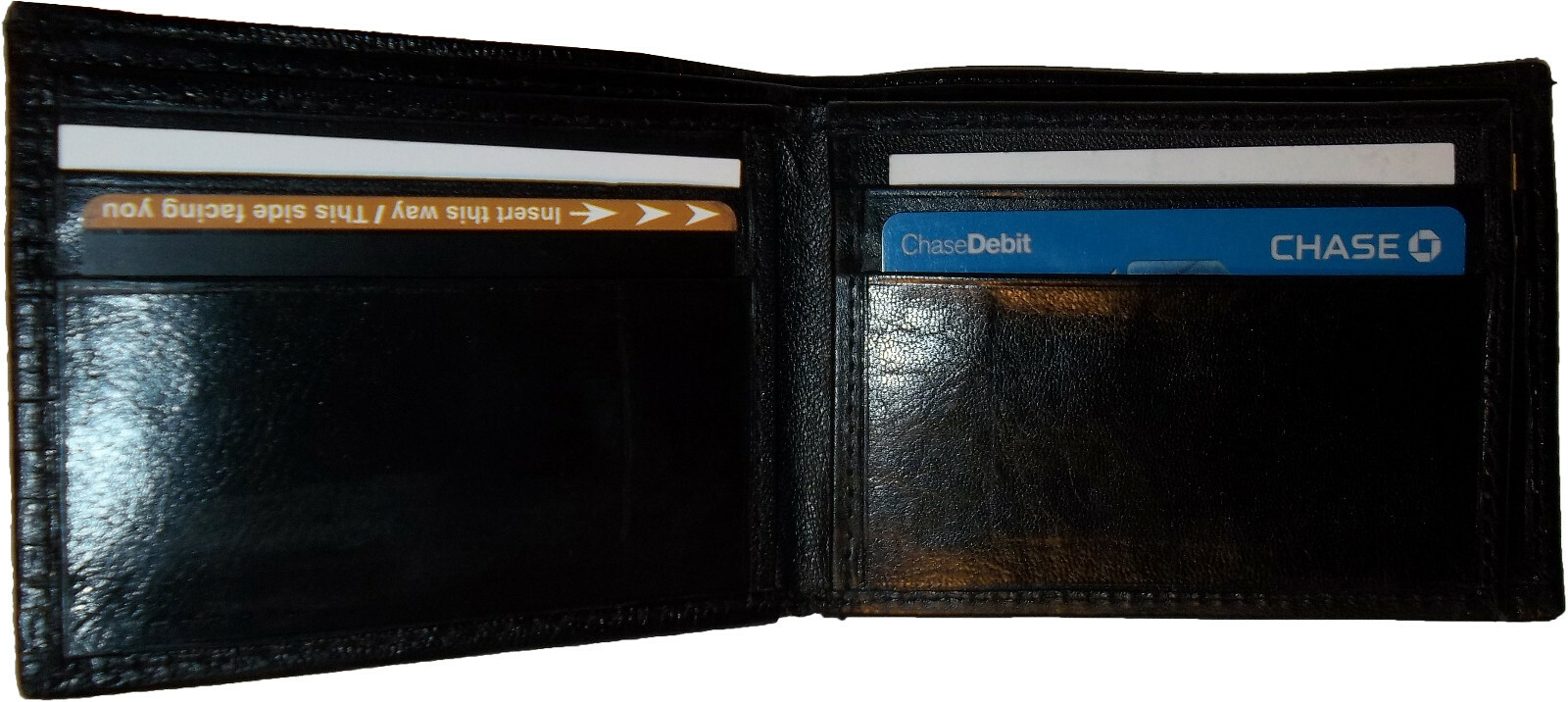 Men's Wallet Lizard skin printed Leather man's Bifold wallet 2 Bill slot ID card - Image 10