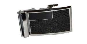 Men’s belt Buckle. Automatic sliding buckle Black and Silver Belt buckle only #7 - Image 6