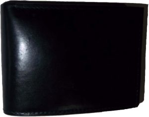 Men's leather wallet 11 Card 2 ID 2 bill pockets black bi-fold wallet billetera - Image 12
