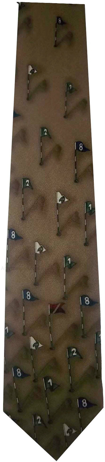 Men's tie Cutter and Buck Designer Silk Men's Tie Neck wear Made in USA - Image 9