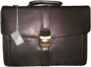 Mne's new leather briefcase business case attaché case business bag new bag