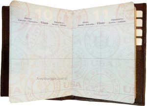 New Soft Leather passport case billfold wallet credit ATM card ID billfold bn. - Image 3