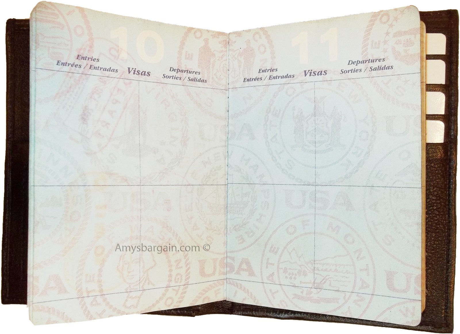New Soft Leather passport case billfold wallet credit ATM card ID billfold bn. - Image 3