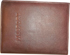 New Soft Leather passport case billfold wallet credit ATM card ID billfold bn. - Image 6