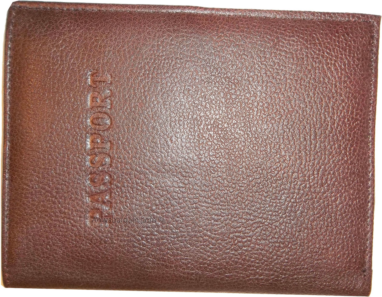 New Soft Leather passport case billfold wallet credit ATM card ID billfold bn. - Image 6