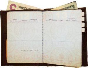 New Soft Leather passport case billfold wallet credit ATM card ID billfold bn. - Image 8