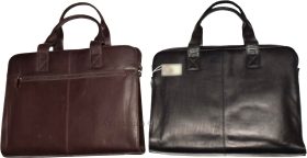 New leather briefcase business case attaché case carrion leather bag