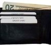 New style leather man's wallets 9 Credit card ID window 2 suede lined bill slots