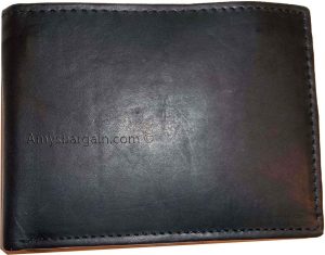 New style leather man's wallets 9 Credit card ID window 2 suede lined bill slots - Image 12