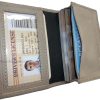 New women men's Leather Business Credit Card ID card Holder fifty cards case BN