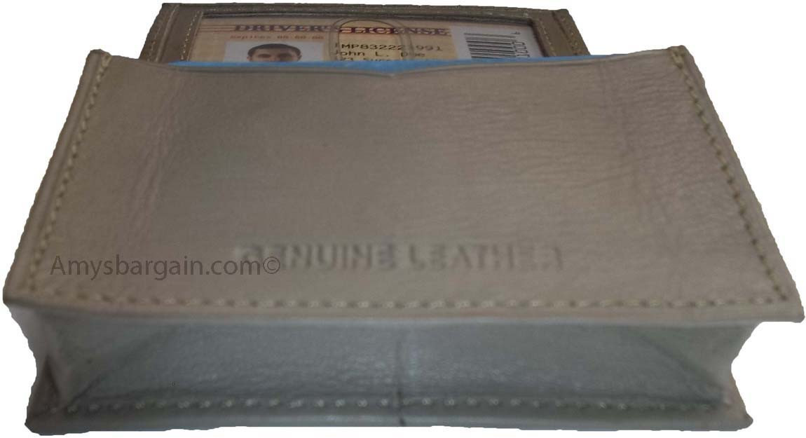New women men's Leather Business Credit Card ID card Holder fifty cards case BN - Image 7