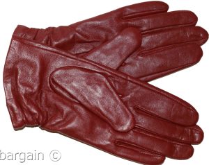 New women's Leather Gloves, Winter Gloves, Unbranded New Red Warm Leather Gloves - Image 10