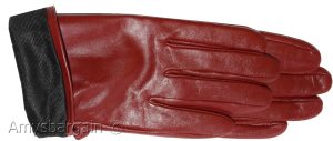 New women's Leather Gloves, Winter Gloves, Unbranded New Red Warm Leather Gloves - Image 8