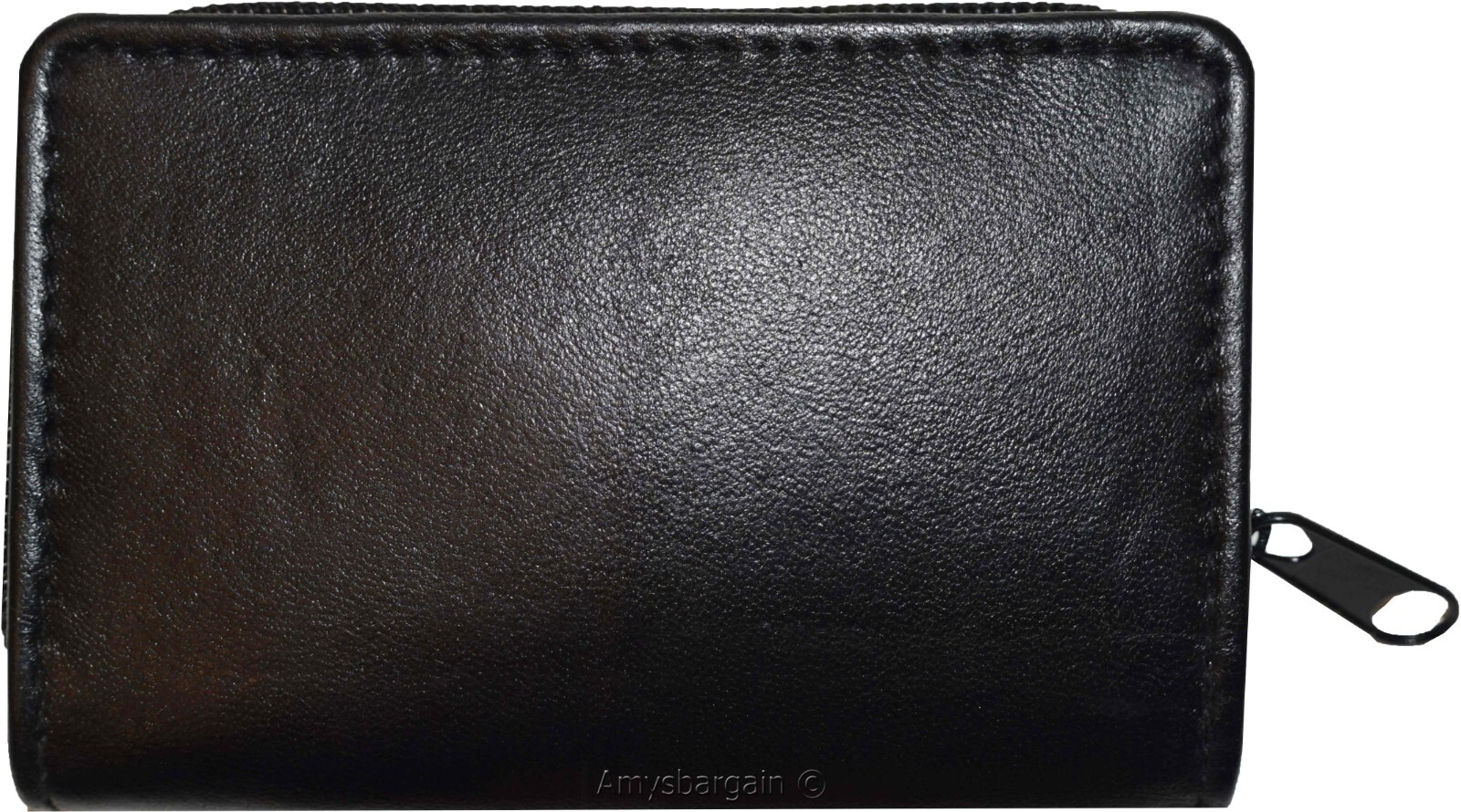 RFID Zip Around Leather Business Card ID Credit card picture case 30 card slots - Image 5