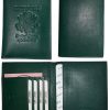 RFID passport case, Genuine leather passport cover U.S. leather passport holder