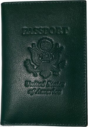 RFID passport case, Genuine leather passport cover U.S. leather passport holder - Image 3