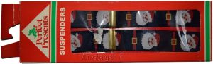 Santa Claus suspenders Christmas gift item x-mas gift suspenders clip on waist - Image 11