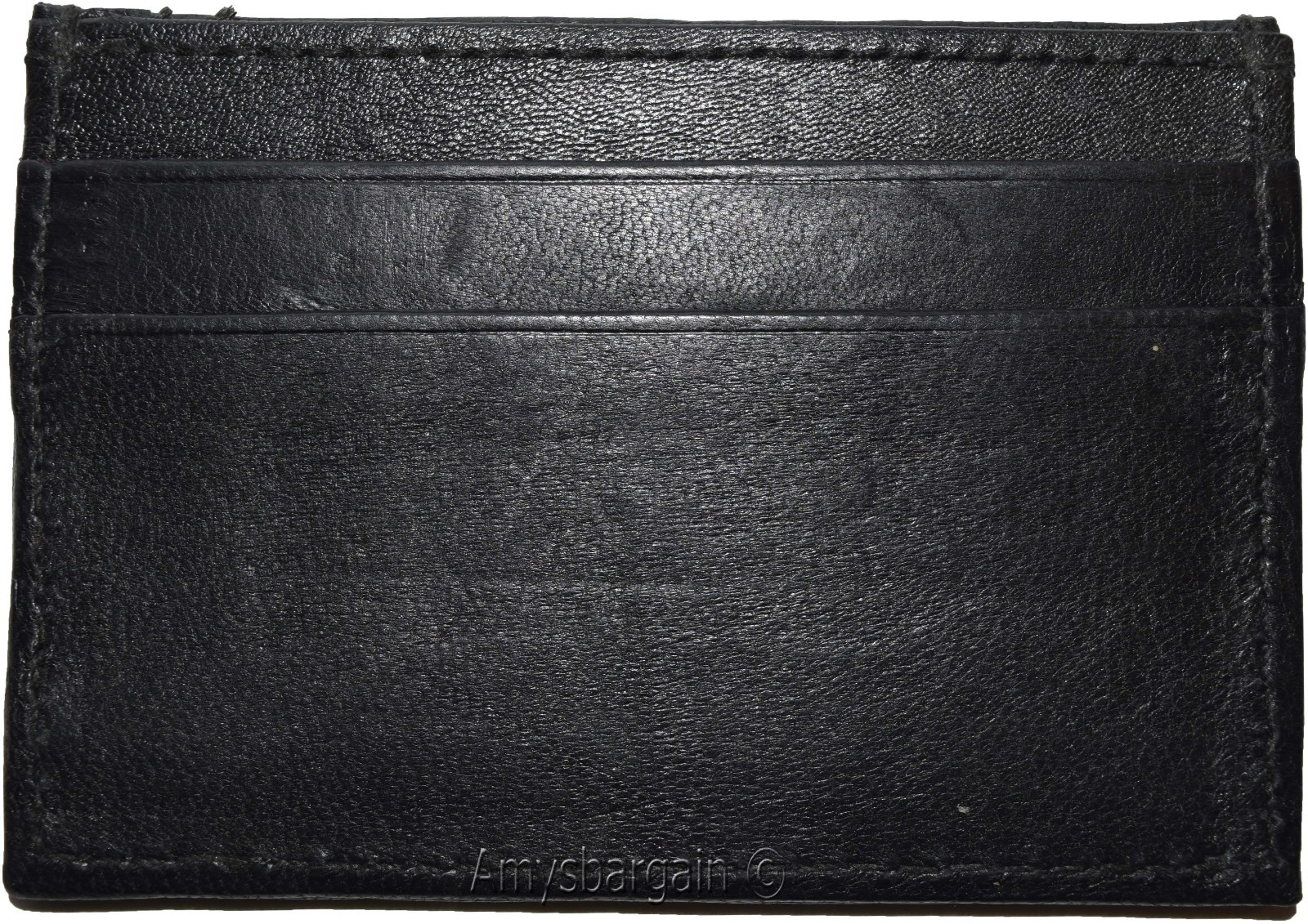 Slim Credit card case, 5 Credit card leather case, Thin card case, leather case - Image 4