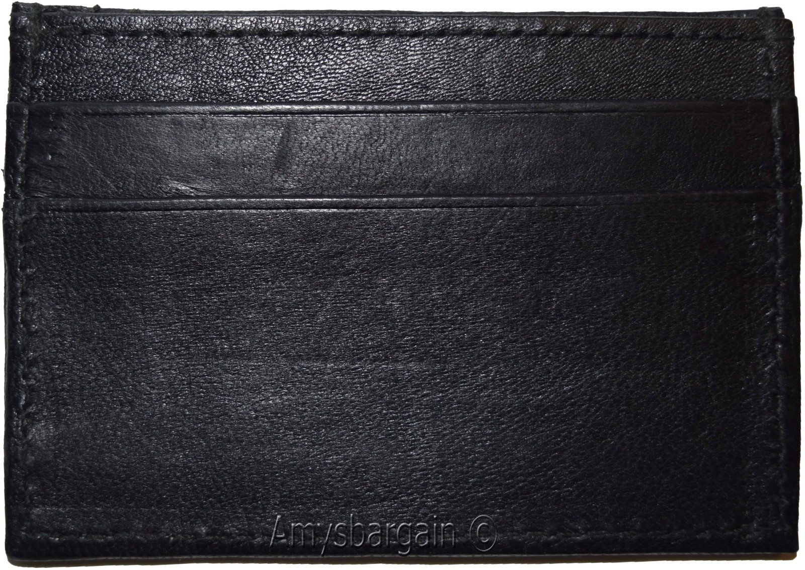 Slim Credit card case, 5 Credit card leather case, Thin card case, leather case - Image 7