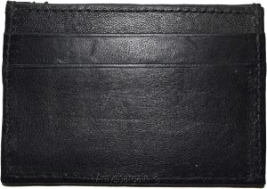 Slim Credit card case, 5 Credit card leather case, Thin card case, leather case - Image 9
