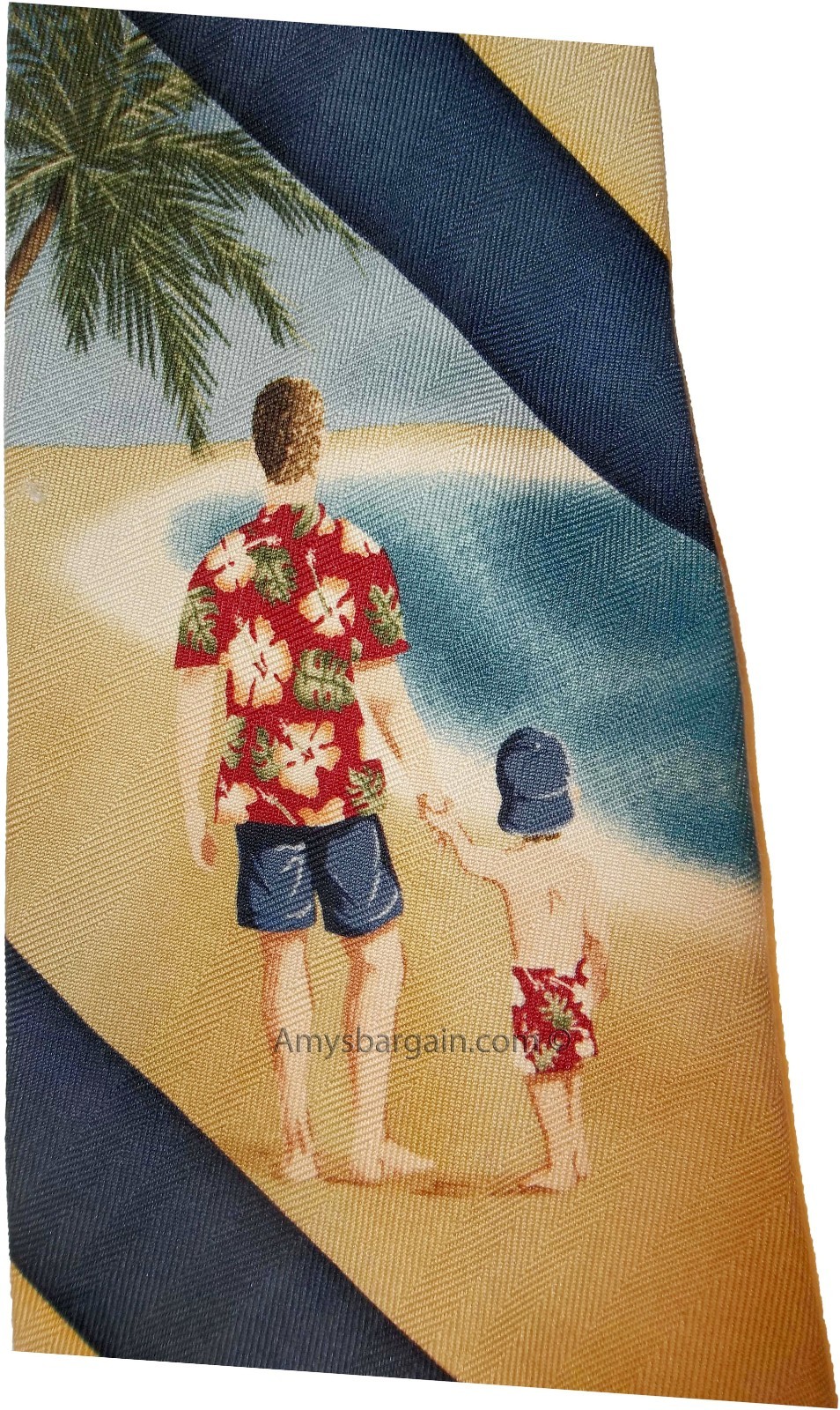 TOMMY BAHAMA TIE: 100% Silk Man’s Designer Neck Wear Made In USA Brand New - Image 4