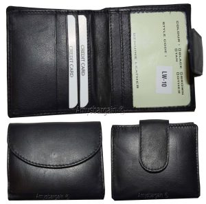 Woman's Wallet. Leather Wallet. 8 Cards ID Billfold Coin purse. wallet Br New. - Image 12